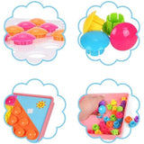 Button Art Pattern Board Set for Kids