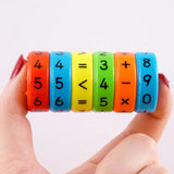 Magnetic Arithmetic Learning Wheel Toy for Kids