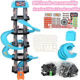 24-Piece Spiral Race Track Car Set for Kids