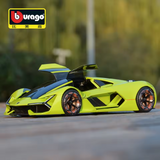 Bburago 1:24 Lamborghini Terzo Millennio Diecast Model Car – Green