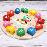 Kids Time Teaching Clock Toy – Learn to Tell Time
