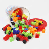 55 Pcs Plastic Building Blocks Set for Kids