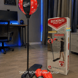 Adjustable Kids Boxing Punching Ball Set with Stand