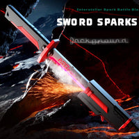 Kids LED Katana Sword smoke effect role play toy