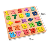 Wooden 3D Shapes Puzzle Board for Kids