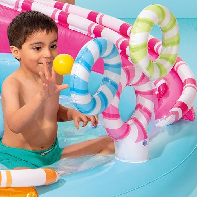 INTEX Candy Themed Kids Pool 5.5ft | Inflatable Pool