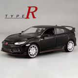 1:24 Honda Civic Type-R Diecast Model Car – Pullback Action