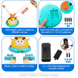Bee 4-in-1 Rocket Launcher, Balance & Catching Activity Game for Kids