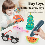 3D Drawing Pen for Kids – Draw in Mid-Air with ABS & PLA Filament