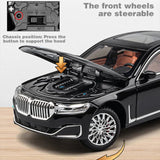 BMW 760Li 1:24 Diecast Model Car – Pull-Back with Lights & Sound
