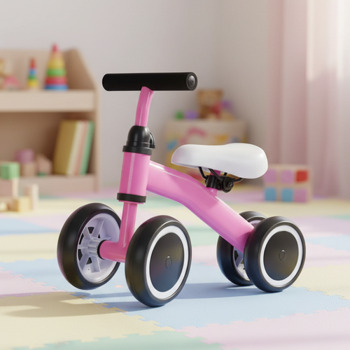 Baby Balance Bike 4 Wheel - Toddler First Bike Pakistan