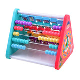 5-in-1 Multifunction Learning Shelf with Drawing Board & Alphabet Blocks