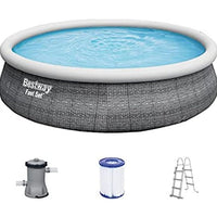 BESTWAY Inflatable Pool 15ft | Pool with Filter Pump