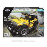 Off-Road 4x4 Jeep Building Blocks Set for Kids – 610 Pieces