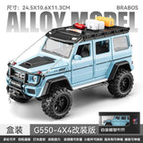 Mercedes Brabus G550 4x4 1:24 Diecast Model Car – Lights & Sound