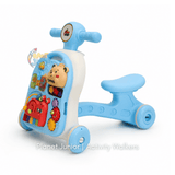 4-in-1 Baby Push Walker with Activity Table & Learning Center