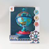 DIY Amusement Park Assembly Globe - Learning Globe Toy for Kids