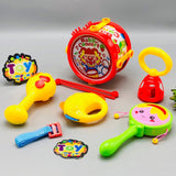 8-Piece Baby Concert Rattles Play Set