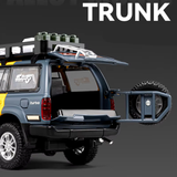 Toyota Land Cruiser LC80 1:24 Diecast Model Car – Pull-Back with Light &amp; Sound