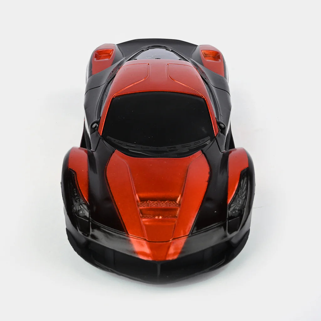 RC Bugatti-style car with remote control