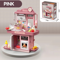 Kitchen playset water faucet feature close up
