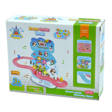 Penguin Dream Castle Track Slide Toy for Kids