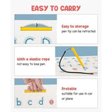 ABC Magnetic Tracing Board – Letter Writing Practice Toy for Kids