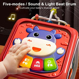 6-in-1 Montessori Activity Cube for Toddlers