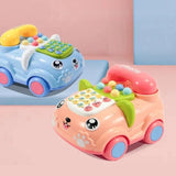 2-in-1 Musical Phone & Car Toy for Toddlers – Lights, Sounds & Learning Games