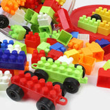 55 Pcs Plastic Building Blocks Set for Kids