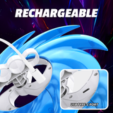 Rechargeable Spinning Blade Toy with LED Light Effects