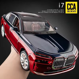 BMW i7 1:24 Diecast Model Car – Opening Doors & Display Base
