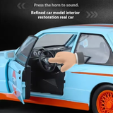 BMW M3 E30 Modified 1:24 Diecast Model Car – Lights & Sound