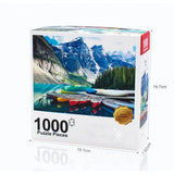Moraine Lake 1000-Piece Jigsaw Puzzle