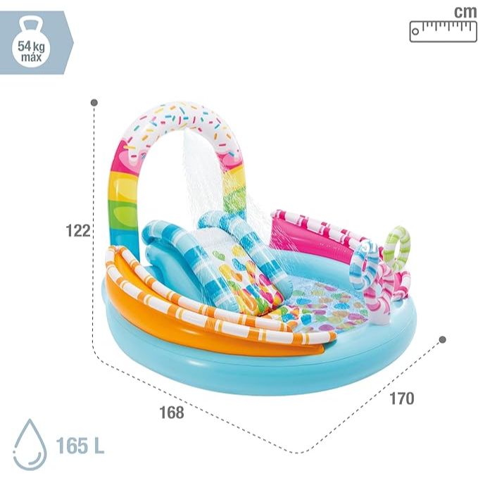 INTEX Candy Themed Kids Pool 5.5ft | Inflatable Pool