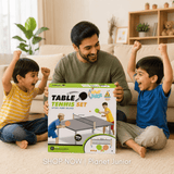 Adjustable Table Tennis Retractable Net Set with Paddles & Balls