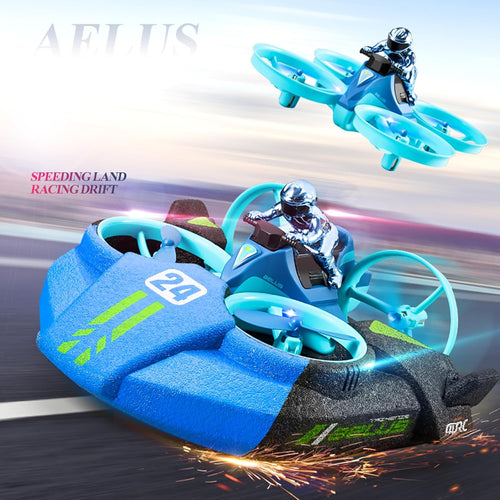 4DRC Drone Boat | 3in1 Drone, Boat & Remote Control Car