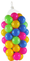 50 Pcs Net Ball Bag – Fun Indoor & Outdoor Play Balls for Kids