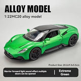 Diecast Maserati MC20 Alloy Car – 1:22 Scale