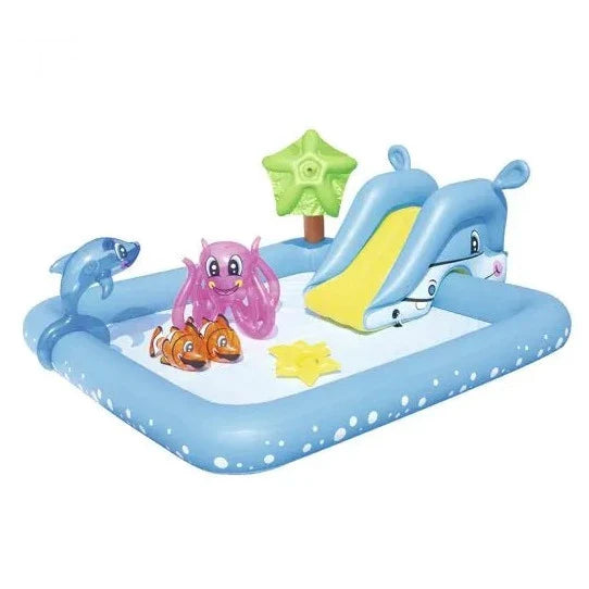 BESTWAY Aquarium Pool Centre 7.10ft | Kids Play Pool