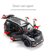 1:24 Diecast Nissan Patrol SUV Model Car – Pull-Back with Lights & Sound