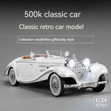 Mercedes-Benz 500K 1:24 Diecast Model Car
