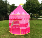 Portable Cubby Tent House For Kids - Pink