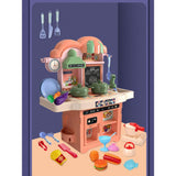 Kitchen Set for Kids with Working Water Sink – 25+ Pcs Pretend Play