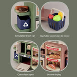 DIY Dream Home Kitchen Play Set – 33+ Piece Pretend Play Kitchen