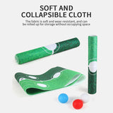 Kids Golf Play Set with 2-Meter Putting Mat & Flag Targets