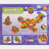 Electric Building Blocks DIY Kit with Gears & Drill