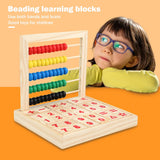 Maths Abacus Educational Blocks Toy for Kids