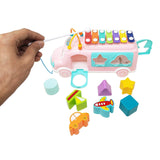 Melody Maker Xylophone Bus – Toddler Musical Toy with Mallets
