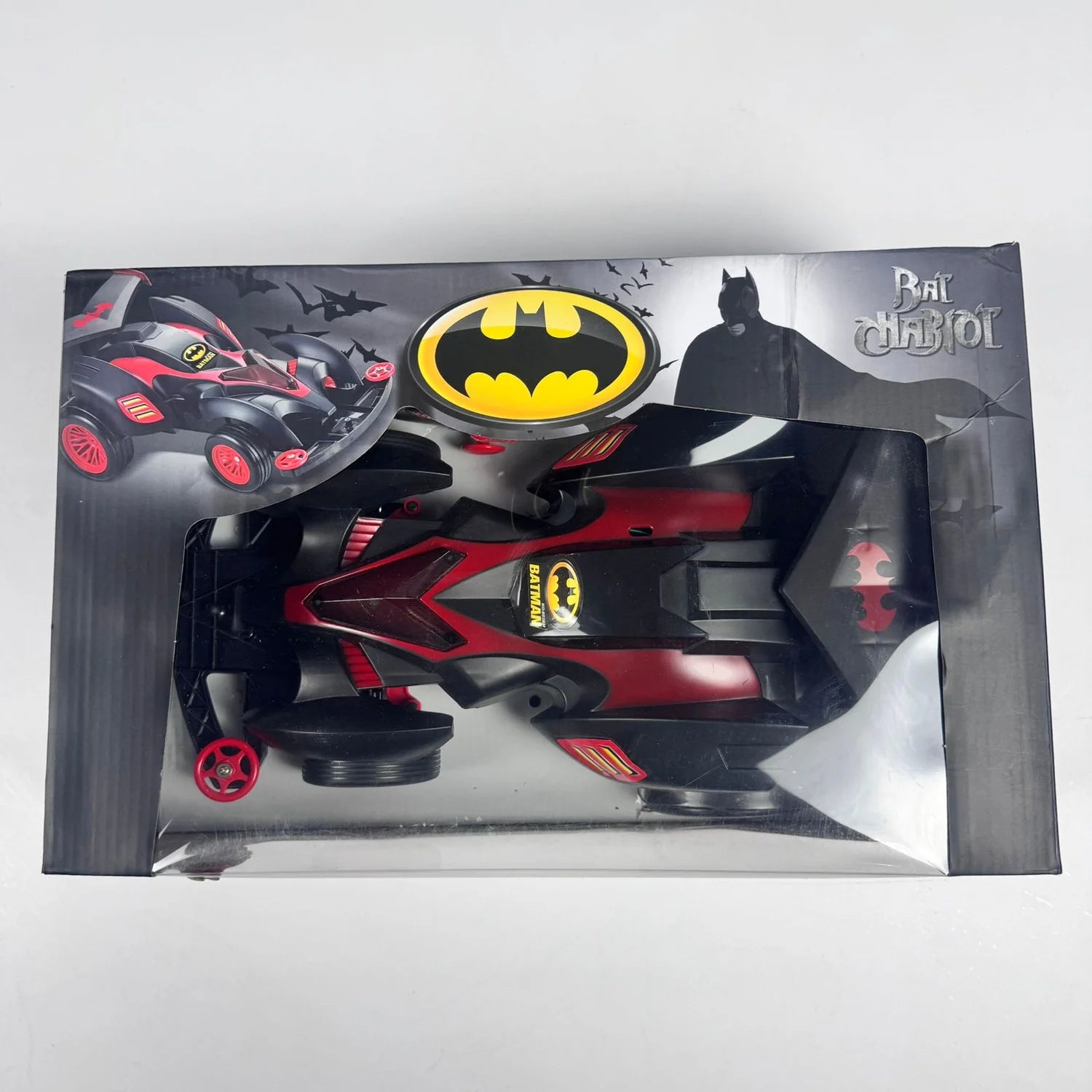 Batman RC Car racing on flat surface